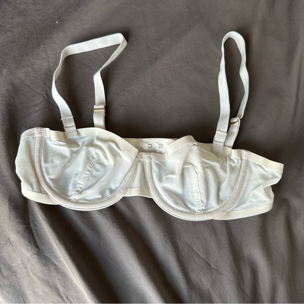 The Balconette Bra CUUP Cream Bra